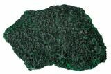 Silky Fibrous Malachite Cluster - Congo #138673-1